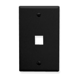 ICC IC107F01BK 1 port FP black