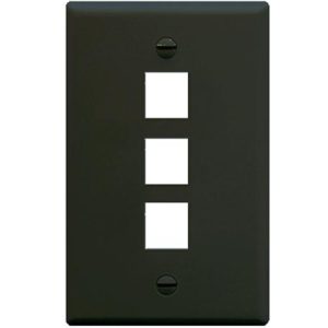 ICC IC107F03BK 3Port Face - Black