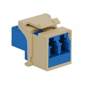 ICC IC107LC2IV MODULE, FIBER OPTIC, LC, DUPLEX, IVORY