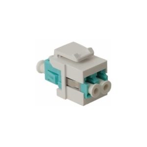 ICC IC107LCGWH MODULE, FIBER OPTIC, LC, OM3, DUPLEX, WH