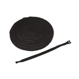 ICC ICACSVB8BK VELCRO CABLE TIE, 8 INCH, BLACK, 100PK