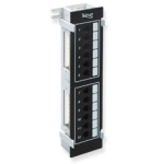 ICC ICMPP012U6 Patch Panel USOC Vertical 6P6C 12-Port