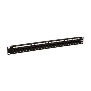 ICC ICMPP24CP5 PATCH PANEL,CAT 5e, FEED-THRU 24-P,1RMS