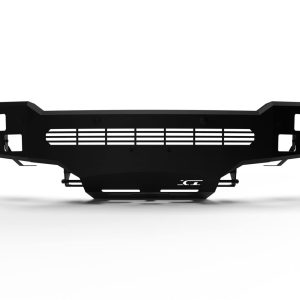 ICI AL-FBM21CHN Innovative Creations Inc Magnum Front Bumper w/Single 3.5 in. Square Lights Holes Fits w/o Or w/Parking Sensors Retains Factory Tow Hooks Non-Winch Magnum Front Bumper