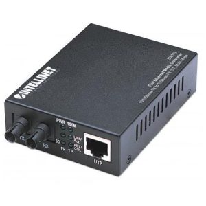 INTELLINET 506519 Fast Ethernet Media Converter ST MM
