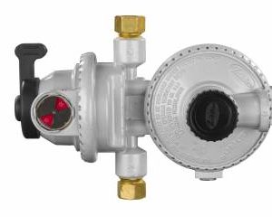 JR PRODUCTS 0731525 07-31525 Compact Low Pressure Two-Stage Automatic Changeover Regulator, White