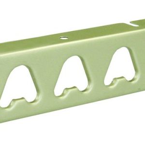 JR PRODUCTS 20525 Clothes Hanger Bar; Replacement For Closet Rod; 8 Foot Length, Light Green