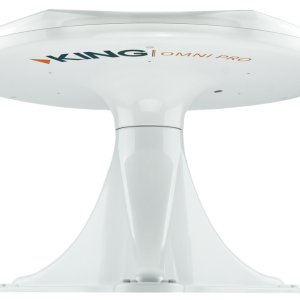 KING OA1000 OmniPro Portable Omnidirectional HDTV Over-the-Air Antenna with Mount - White