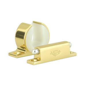 LEES MC0075-1083 ROD AND REEL HANGER SET - PENN INTERNATIONAL 80TW, 80SW, 80STW - BRIGHT GOLD