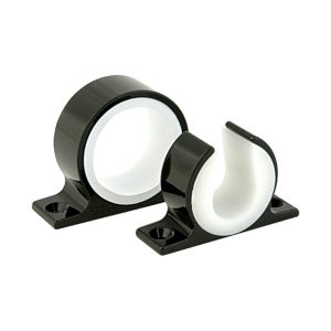 LEES MC70BK SINGLE ROD RACK SET - BRIGHT BLACK FINISH
