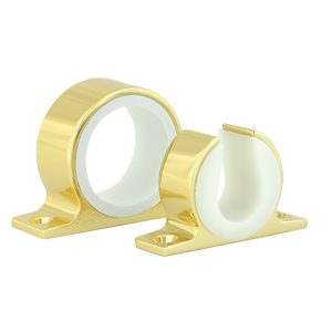 LEES MC70GL SINGLE ROD RACK SET - BRIGHT GOLD FINISH
