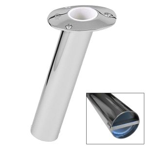 LEES RH529HS/XS 15° STAINLESS STEEL HEAVY DUTY BAR PIN ROD HOLDER - 2 INCH O.D.