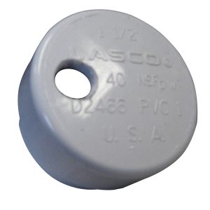 LEES RH5999-0003 PVC DRAIN CAP F/ HEAVY ROD HOLDERS 1/4 INCH NPT FOR BARB