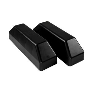 LEWMAR 2022106874 EASY BOAT LOADING GUIDE, Used To Load And Unload Boat Or PWC Under 1500 Pounds Into The Water; 21 Inch Length x 5-1/2 Inch Width x 7 Inch Height; Black; Nylon; Set Of 2