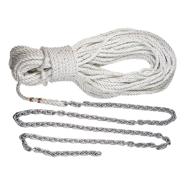LEWMAR 69000338 Anchor Rode 155/16 INCH G4 Chain w/1509/16 INCH Rope