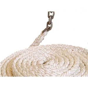 LEWMAR HM30H200PX Anchor Rode 200FT 5/8 8 Plait 30FT 5/16 INCH G4