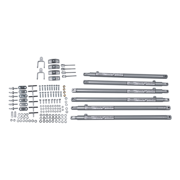LIPPERT 191024 The Mobile Outfitters Travel Trailer 5th Wheel Kit, 6 Piece