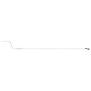 LIPPERT 300030 Manual Crank Rod and Hook for Awnings - White