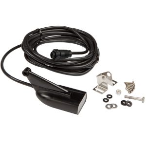 LOWRANCE 000-12569-001 HDI SKIMMER LOW/HIGH 50/200/455/800KHZ TRANSOM MOUNT 9-PIN TRANSDUCER