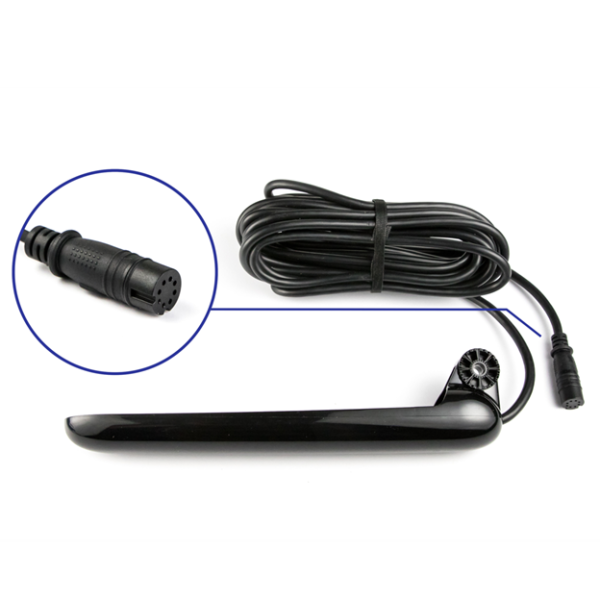 LOWRANCE 000-14029001 TripleShot Skimmer Transducer for Hook Reveal and HOOK2 Fish Finders, BLACK
