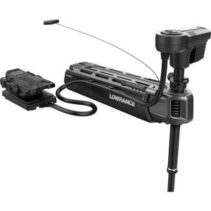 LOWRANCE 000-14938001 Ghost - Freshwater Trolling Motor, 52 INCH Shaft, Bow Mount, 97/120 lbs Thrust with Configurable Foot Pedal, HDI Sonar