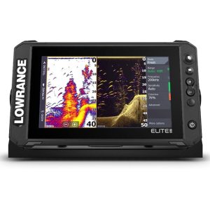 LOWRANCE 000-15707-001 ELITE FS 9 US/CANADA NO XDCR, Use To Find Fish Mark And Return To Hot Spots Docks And Ramps; 9 Inch Display; LCD Color; Touchscreen; Internal C-Map Contour+ Inland And Offshore Charts; IPX7 Rating Waterproof