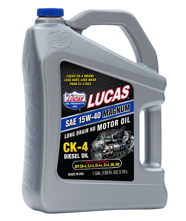 LUCAS OIL 10287 SAE 15W-40 MAGNUM CK-4 DIESEL OIL,1 GAL