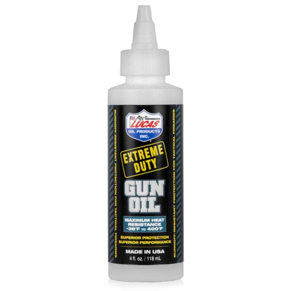 LUCAS OIL 10877 Extreme Duty Gun Oil - 4 oz Bottle