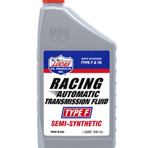 LUCAS OIL 11020 Auto Trans Fluid; Type F; Semi-Synthetic; 1 Quart Bottle; Single