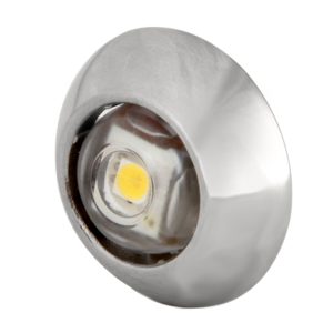 LUMITEC 101050 EXUMA COURTESY LIGHT - POLISHED STAINLESS HOUSING - BLUE LIGHT