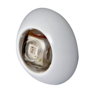 LUMITEC 101053 EXUMA COURTESY LIGHT - WHITE HOUSING - BLUE LIGHT