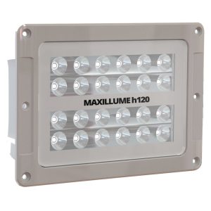 LUMITEC 101348 MAXILLUMEH120 - FLUSH MOUNT FLOOD LIGHT - WHITE HOUSING - WHITE-DIMMING