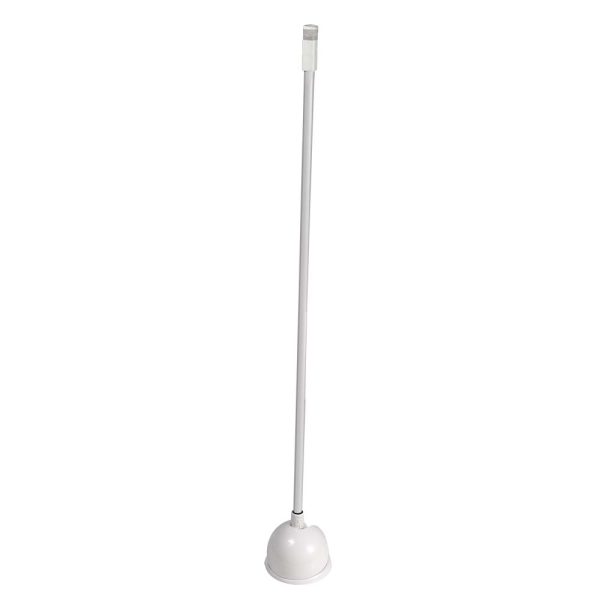 LUMITEC 101694 CONTOUR ANCHOR LIGHT 24 INCH WHITE SHAFT WHITE BASE