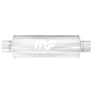 MAGNAFLOW 10426 Muffler 2.5 INCH Inlet/Outlet, Universal Fit, Stainless Steel