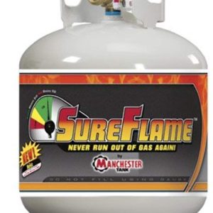MANCHESTER 10577 Sureflame OPD Cylinder with Gauge - 4.6 Gallon Capacity