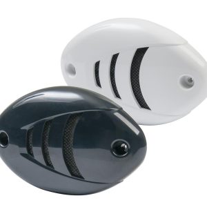 MARINCO 10080 12V Drop-in Low Profile Horn with Black and White Grills