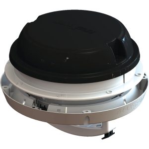 MAXXAIR 00-03810B Fan Dome, 6 INCH Fan, Black