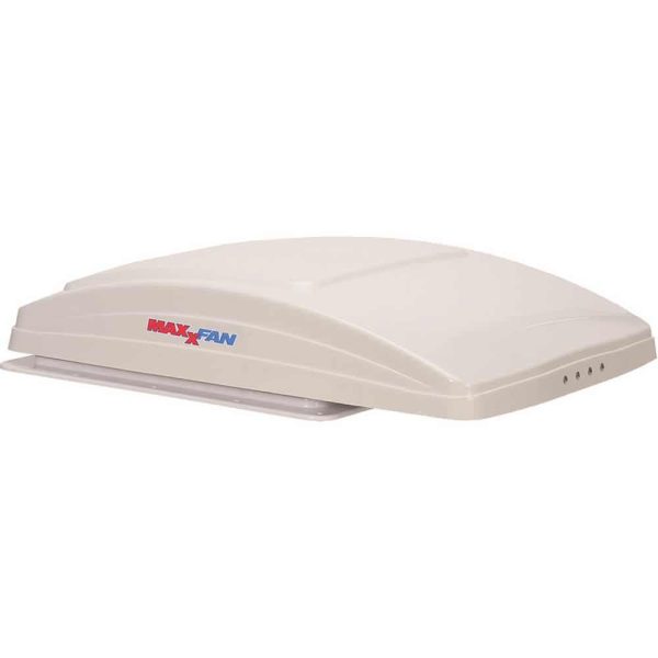 MAXXAIR 00-07000K Roof Vent; MaxxFan Deluxe; Remote Control Powered Opening; For 14 Inch x 14 Inch Vent; With Fan; White