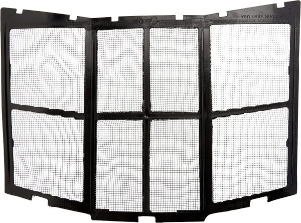 MAXXAIR 00-955203 FANMATE Bug Screen, Durable Mesh Screen - Works with FanMate 00-955001, 00-955002, and 00-955003 models, Smoke