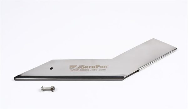 MEGAWARE 02663 Outboard Motor Skeg; SkegPro 653; For Yamaha 90 HP 4 Stroke Engine; Mirror Polished; Stainless Steel; Single