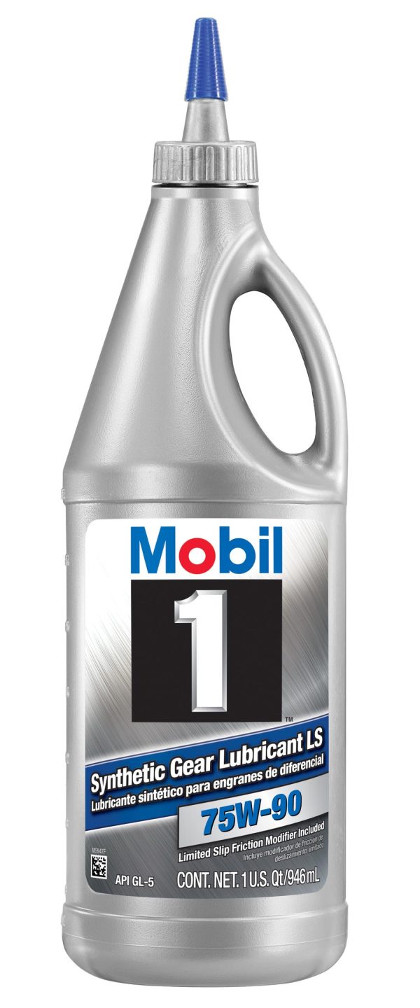 MOBIL 104361 Gear Oil; Single; 1 Quart Bottle; SAE 75W-90; Synthetic; Use To Protect and Extend The Life Of Automotive Gears/ Rear Axles/ Differentials