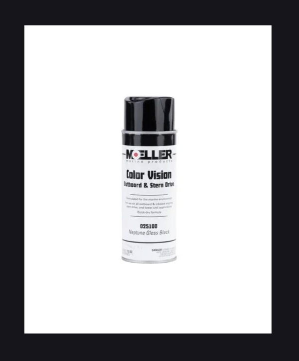 MOELLER 025100 Neptune Black, Engine Paint