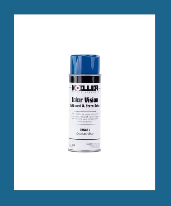 MOELLER 025491 Engine Spray Paint Crusader Blue