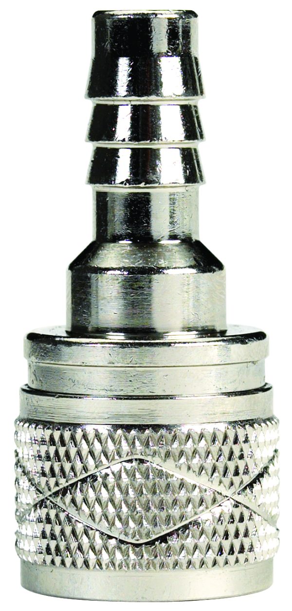 MOELLER 033487-10 3/8FT BARB FEMALE ENG CNCT SZK, For Suzuki Outboard Engine; 3/8 Inch Barb Female; Chrome Plated; Brass; For Marine Applications