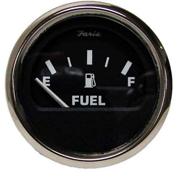 MOELLER 035727-10-1 DASH MOUNTED ELEC FUEL GAUGE, Electrical Sweep; Analog Display; Dash Mounted
