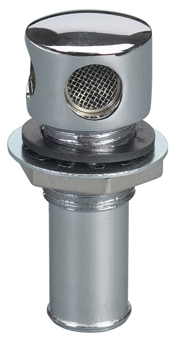 MOELLER 035732-10 Marine Products Chrome Plate Brass 5/8 INCH Vent Hose Accommodate Hulls Upto 1/2 INCH Thick