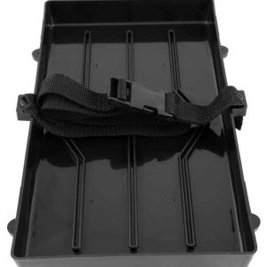 MOELLER 042233 BATTERY TRAY - 24 SERIES, For 24 Series Batteries; Plastic With Stainless Steel Hold Down Rod; Strap Style; For Marine Applications