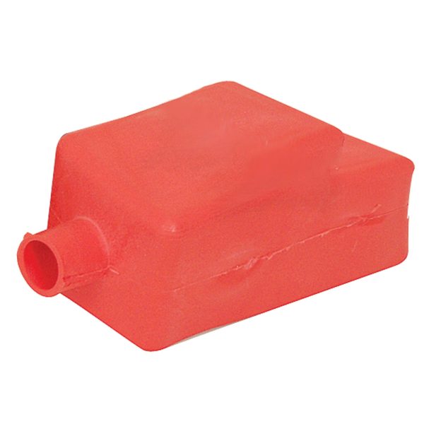 MOELLER 099078-10 Battery Terminal Covers (1 Pair), Red, Black, Up to 1/2 INCH OD Cable, One Red/One Black
