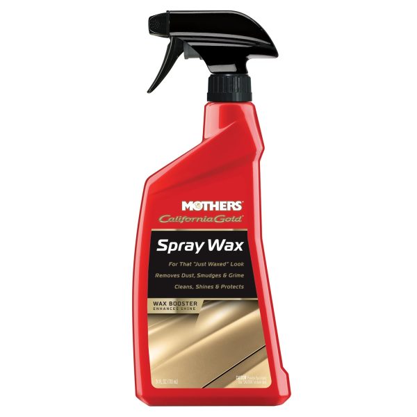 MOTHERS 05724 California Gold Spray Wax, 24 oz.