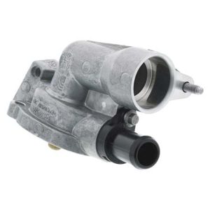 MOTORRAD 1087-180 Thermostat Housing; OE Replacement; Plastic/ Aluminum/ Stainless Steel/ Copper; Silver; 180 Degree Temperature